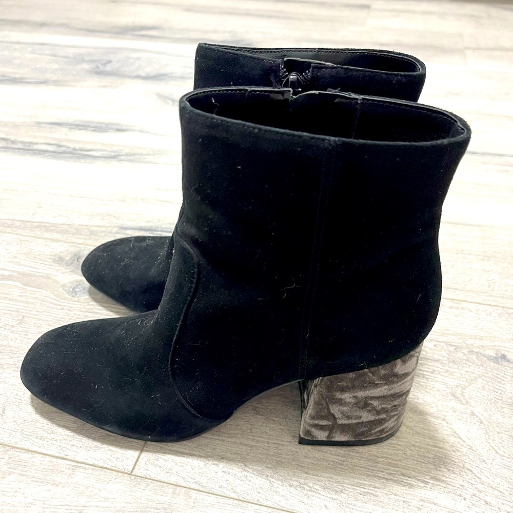 Nine West suede bootie